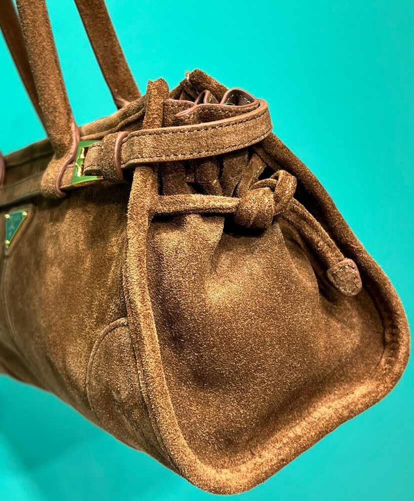 Medium Suede Handbag