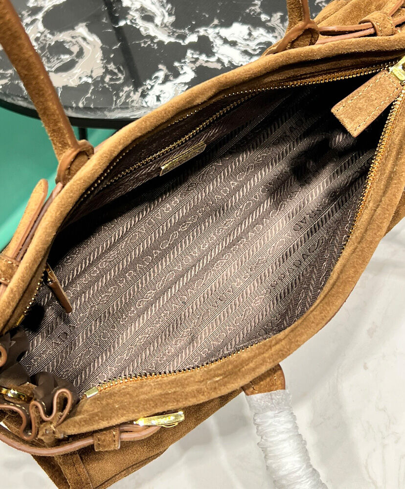 Medium Suede Handbag