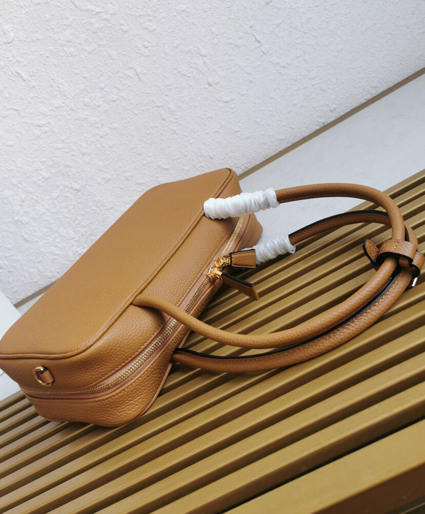 Medium Leather Top-handle Bag