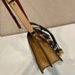 Prada Soft Sound small Leather Shoulder Bag With Charms