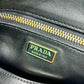 Prada Soft Sound small Leather Shoulder Bag With Charms