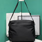 Re-Nylon And Leather Shoulder Bag