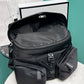 Re-Nylon And Leather Shoulder Bag