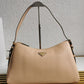 Prada Aimee Large Leather Shoulder Bag