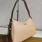 Prada Aimee Large Leather Shoulder Bag