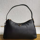 Prada Aimee Large Leather Shoulder Bag