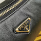 Prada Aimee Large Leather Shoulder Bag