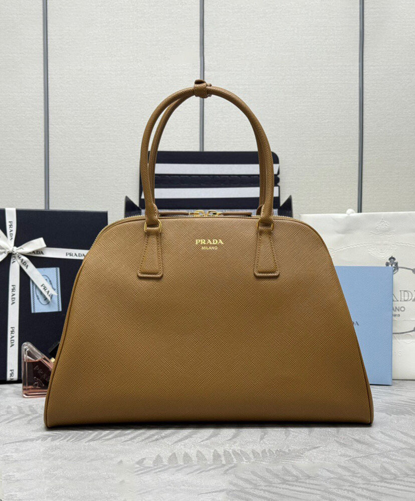 Large Saffiano Leather Bag