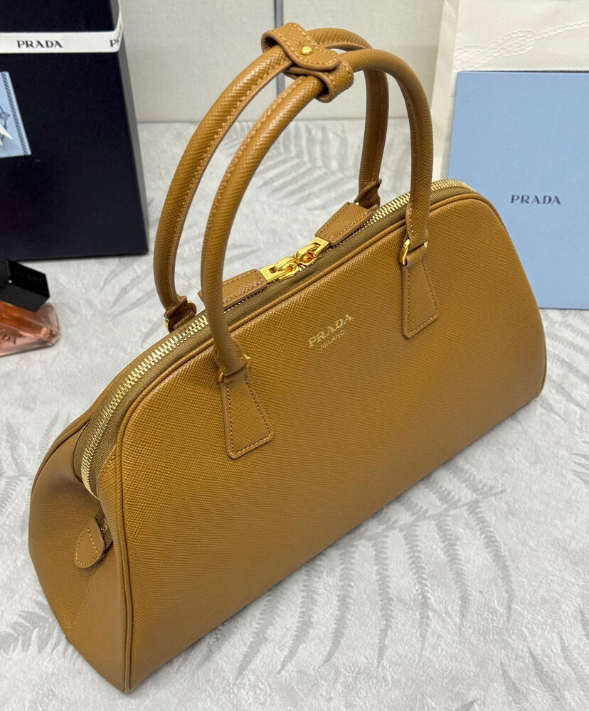 Large Saffiano Leather Bag