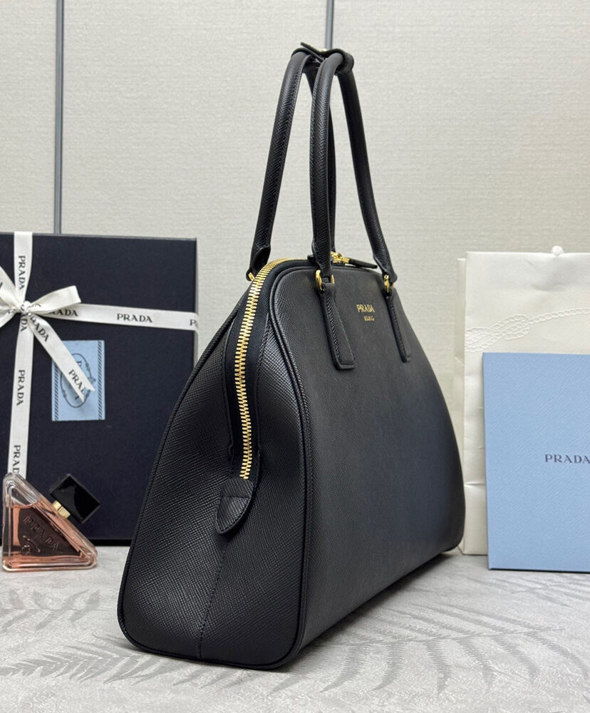 Large Saffiano Leather Bag