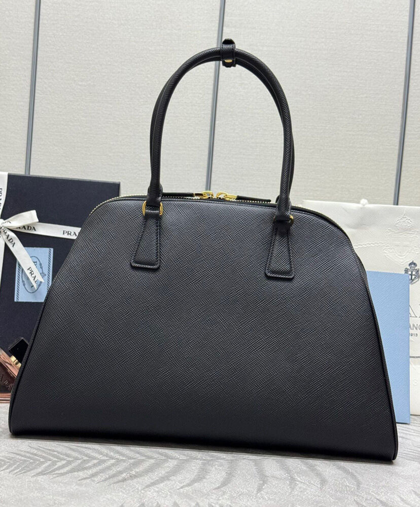 Large Saffiano Leather Bag