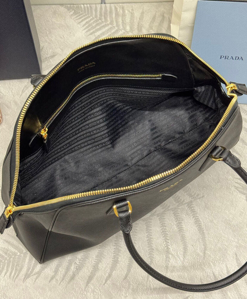 Large Saffiano Leather Bag