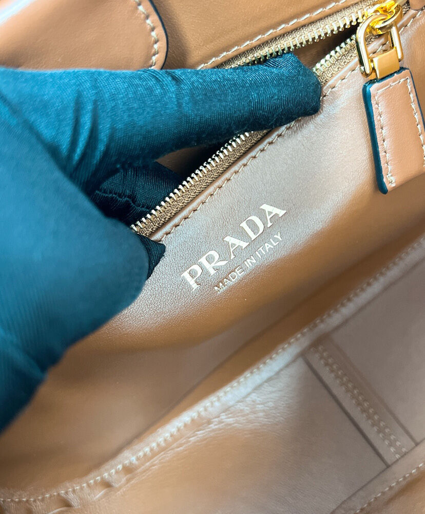 Prada Medium Leather Tote Bag