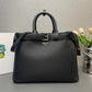 Prada Buckle Large Leather Handbag With Belt