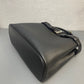 Prada Buckle Large Leather Handbag With Belt