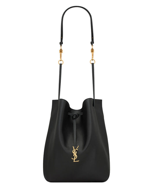 Paris VII YSL Pochon Shoulder Bag in Lambskin Leather