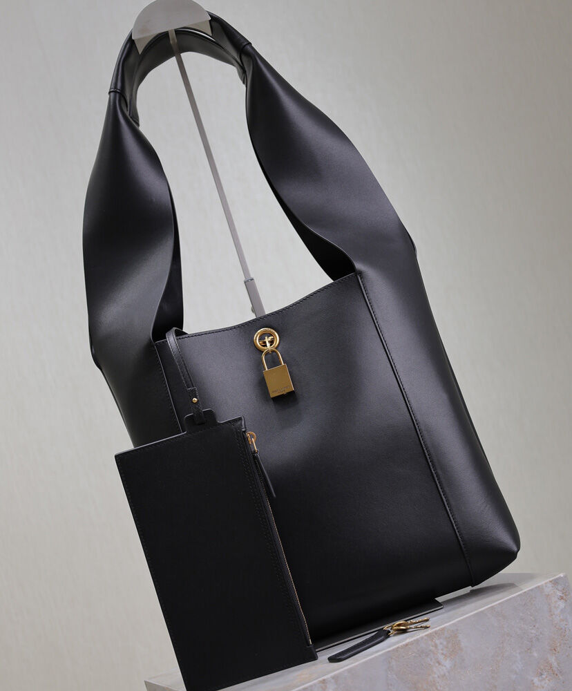 Tanger Leather Tote Bag