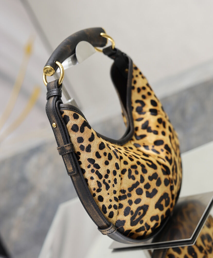 MOMBASA Small In Pony Hair Leather