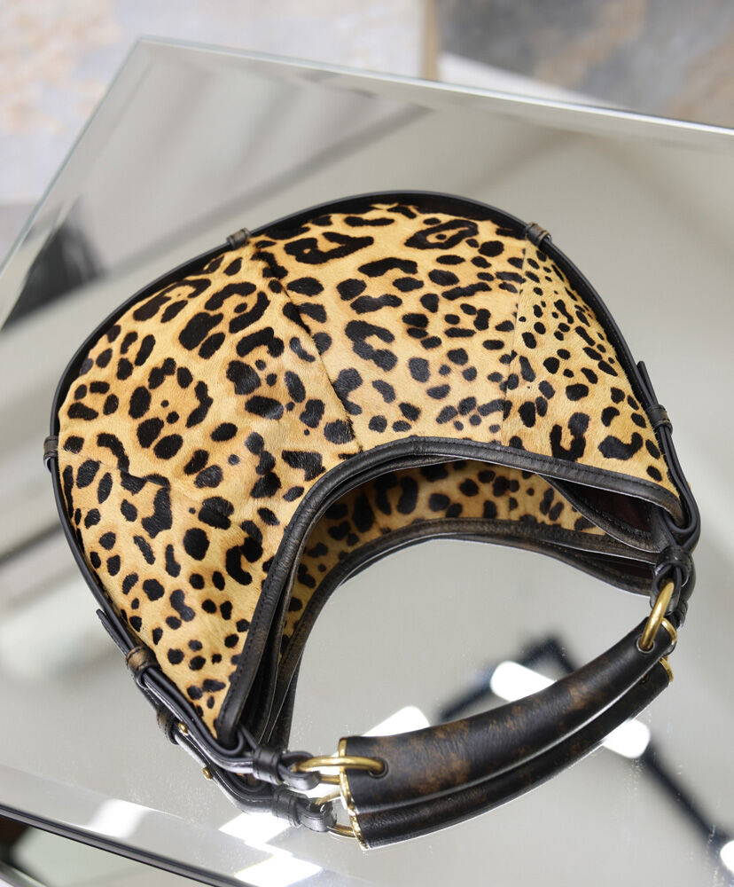 MOMBASA Small In Pony Hair Leather