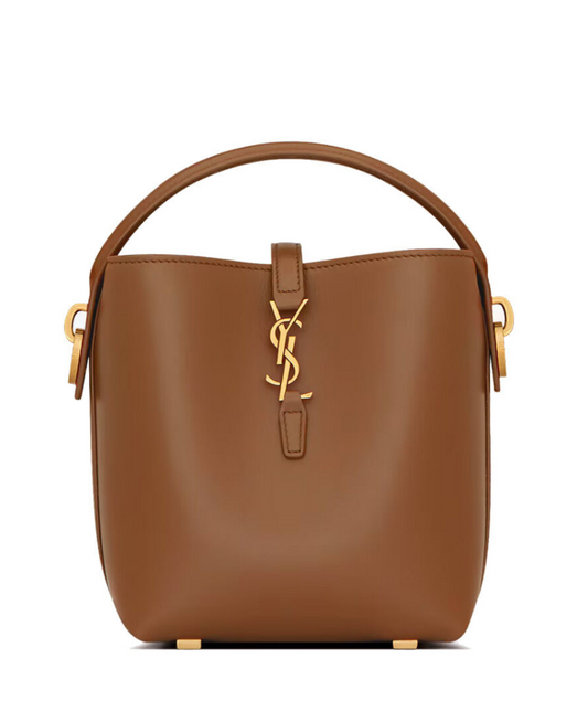 Le 37 Mini Leather Bucket Bag