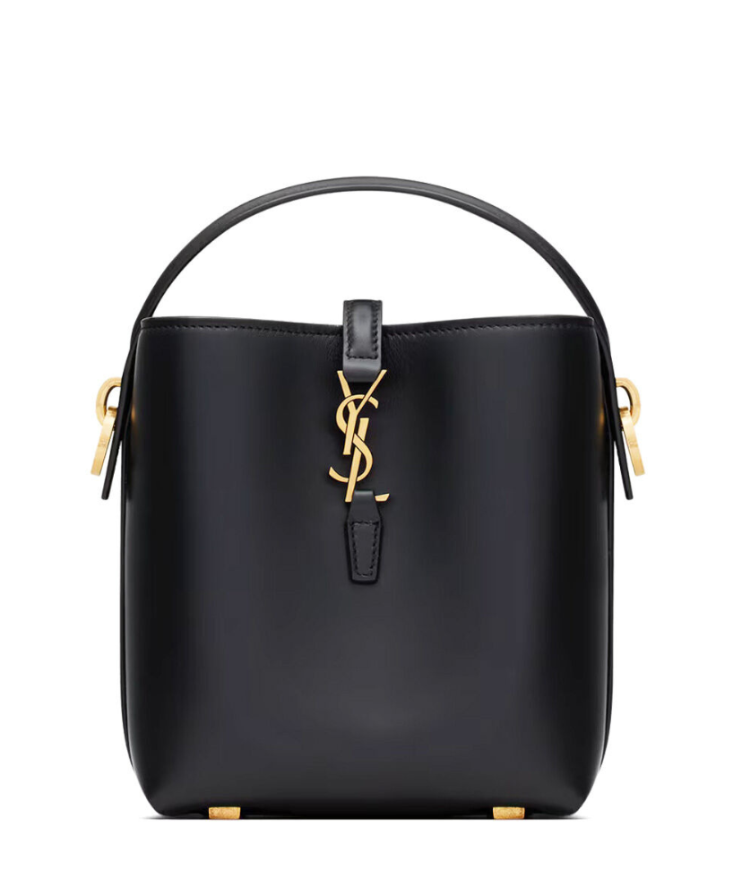 Le 37 Mini Leather Bucket Bag