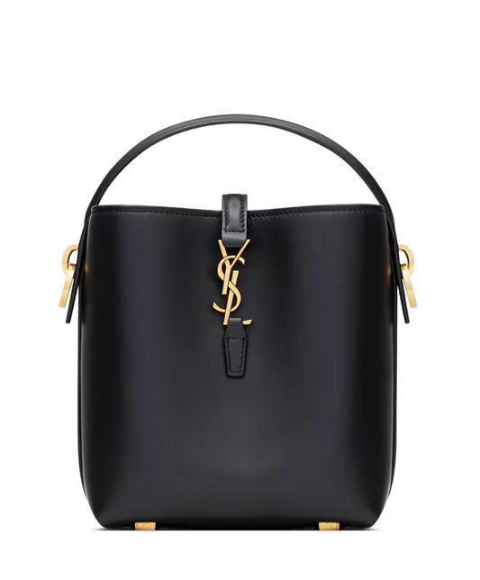 Le 37 Mini Leather Bucket Bag