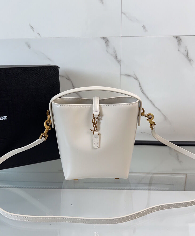 Le 37 Mini Leather Bucket Bag