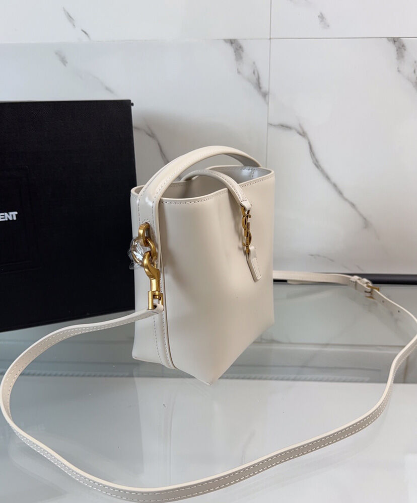 Le 37 Mini Leather Bucket Bag