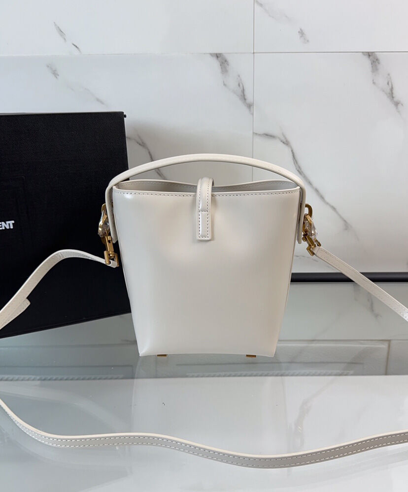 Le 37 Mini Leather Bucket Bag