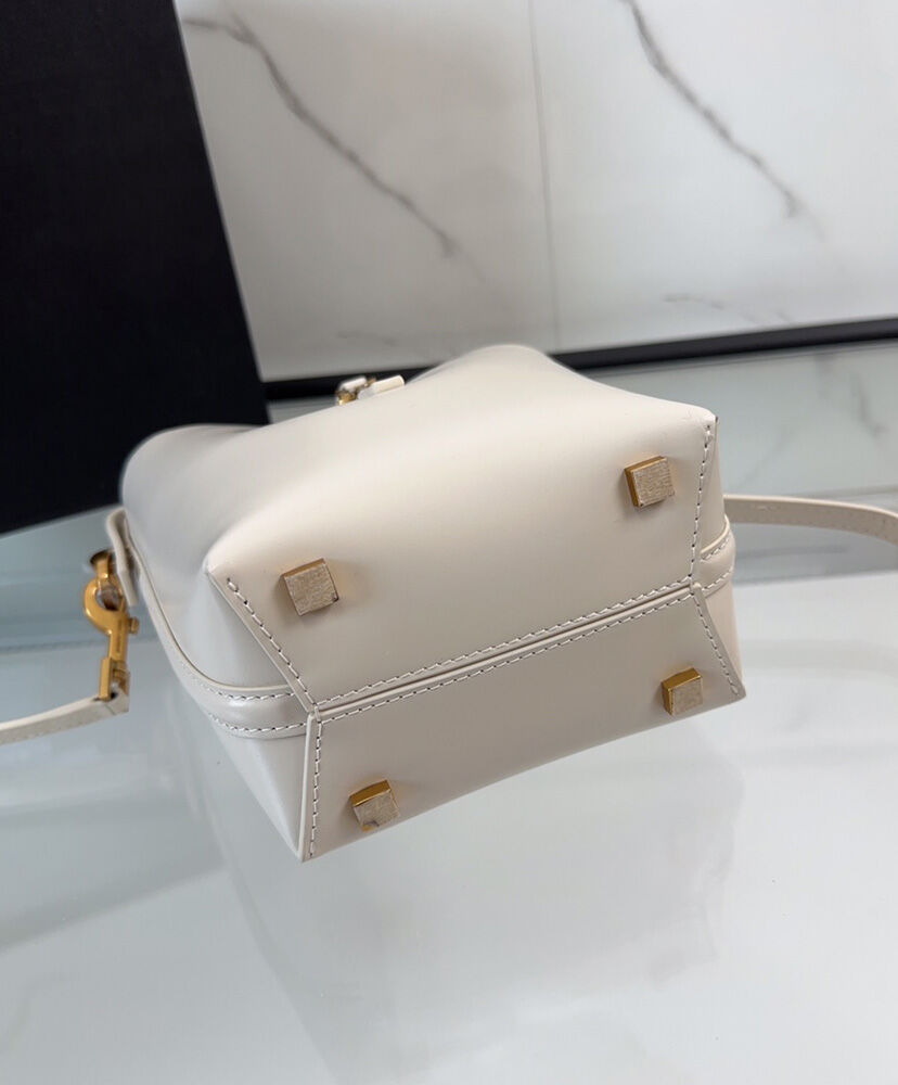 Le 37 Mini Leather Bucket Bag
