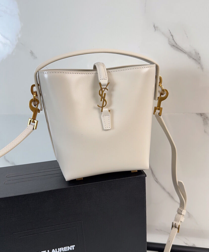 Le 37 Mini Leather Bucket Bag