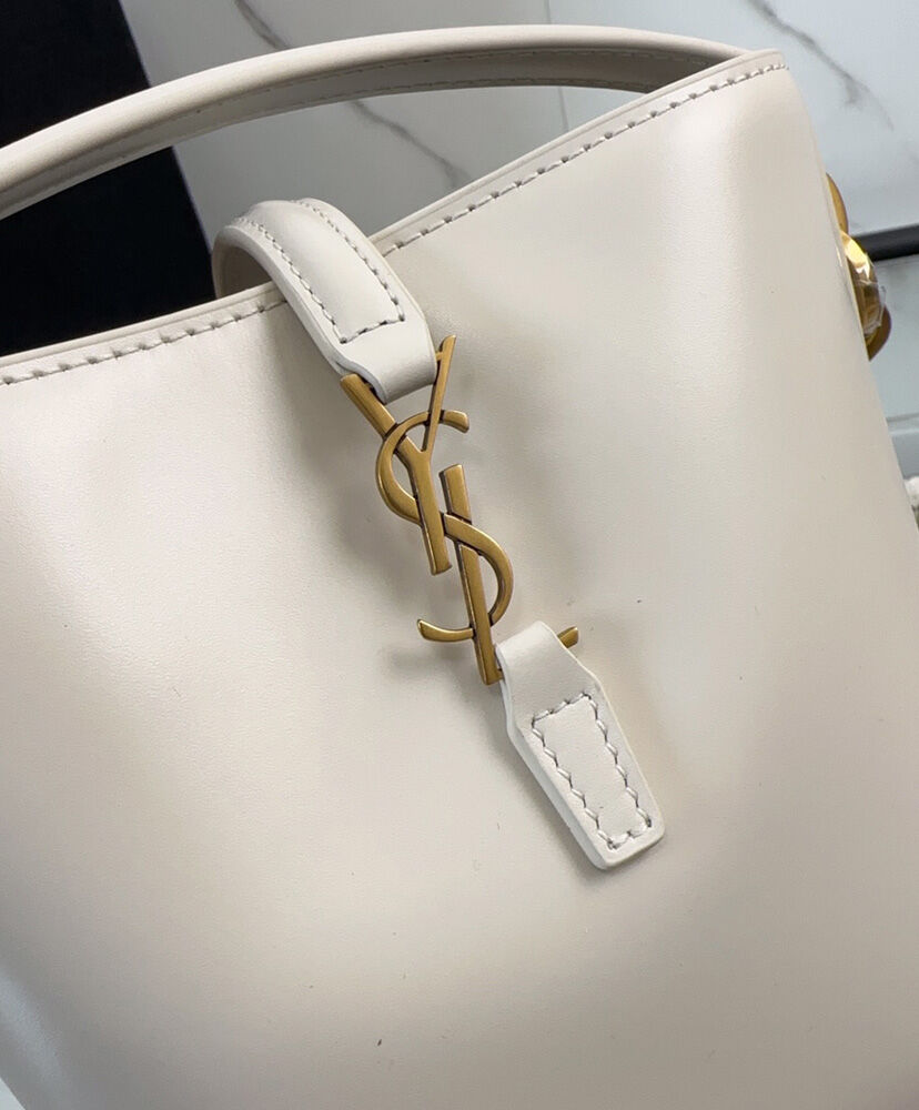 Le 37 Mini Leather Bucket Bag