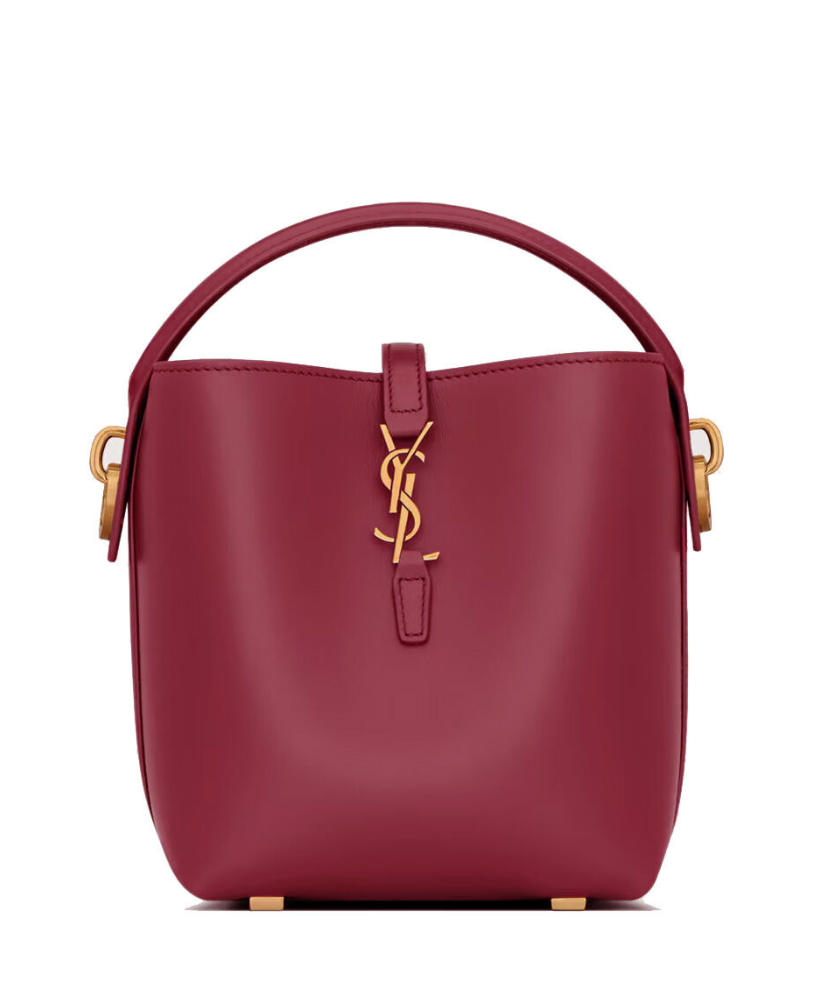 Le 37 Mini Leather Bucket Bag
