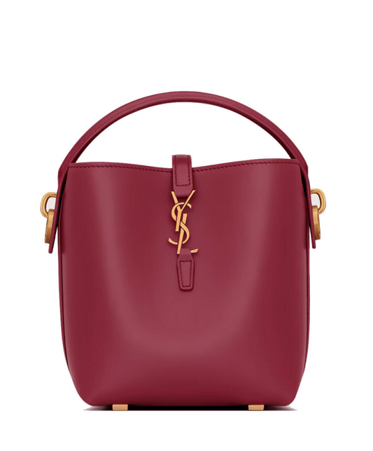Le 37 Mini Leather Bucket Bag