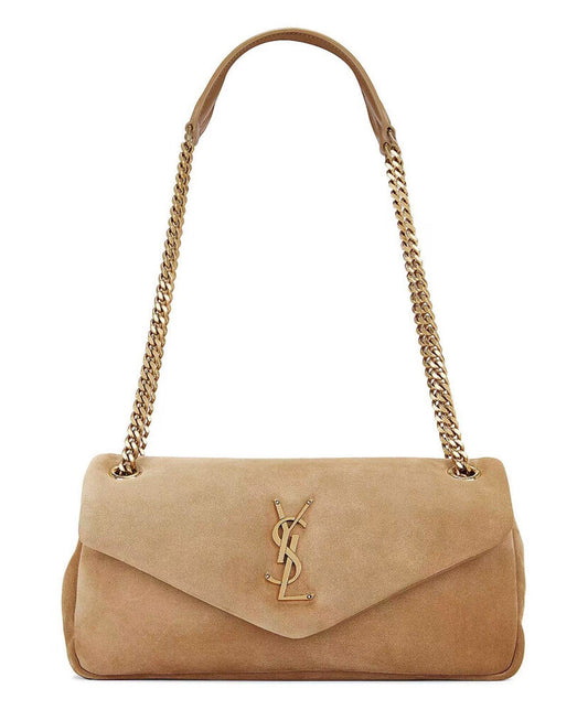 Calypso Small Suede Shoulder Bag