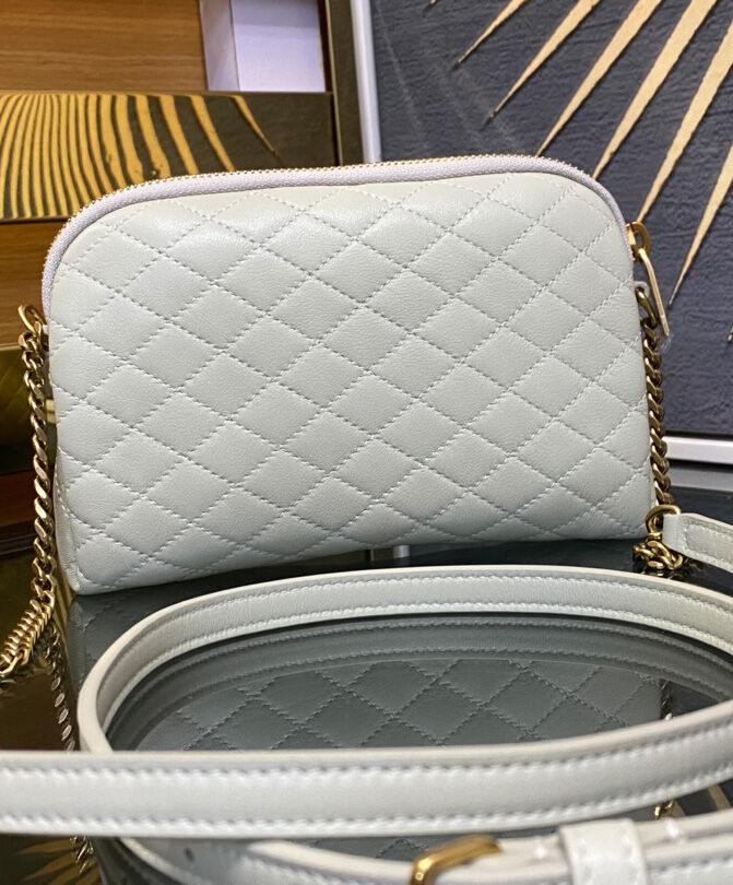 Gaby Quilted Leather Shoulder Bag
