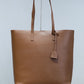 North/South Large Leather Tote