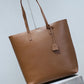 North/South Large Leather Tote