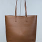 North/South Large Leather Tote