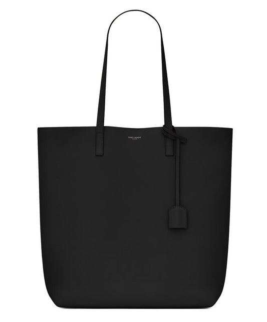 North/South Large Leather Tote