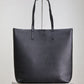 North/South Large Leather Tote