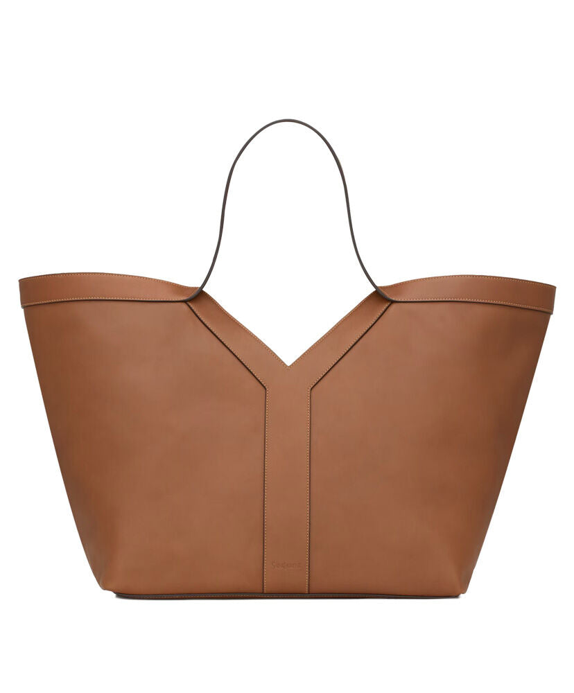 Y Tote In Leather