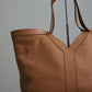 Y Tote In Leather