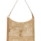 Oxalis Leather-Trimmed Raffia Shoulder Bag