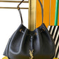 Small Paris VII Hobo Bag in Grained Leather