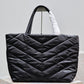 Quilted Puffer Tote Bag