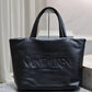 Logo Leather Tote Bag