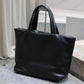 Logo Leather Tote Bag