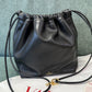 Vlogo Pouf Nappa Leather Pouch