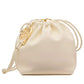 Vlogo Pouf Nappa Leather Pouch